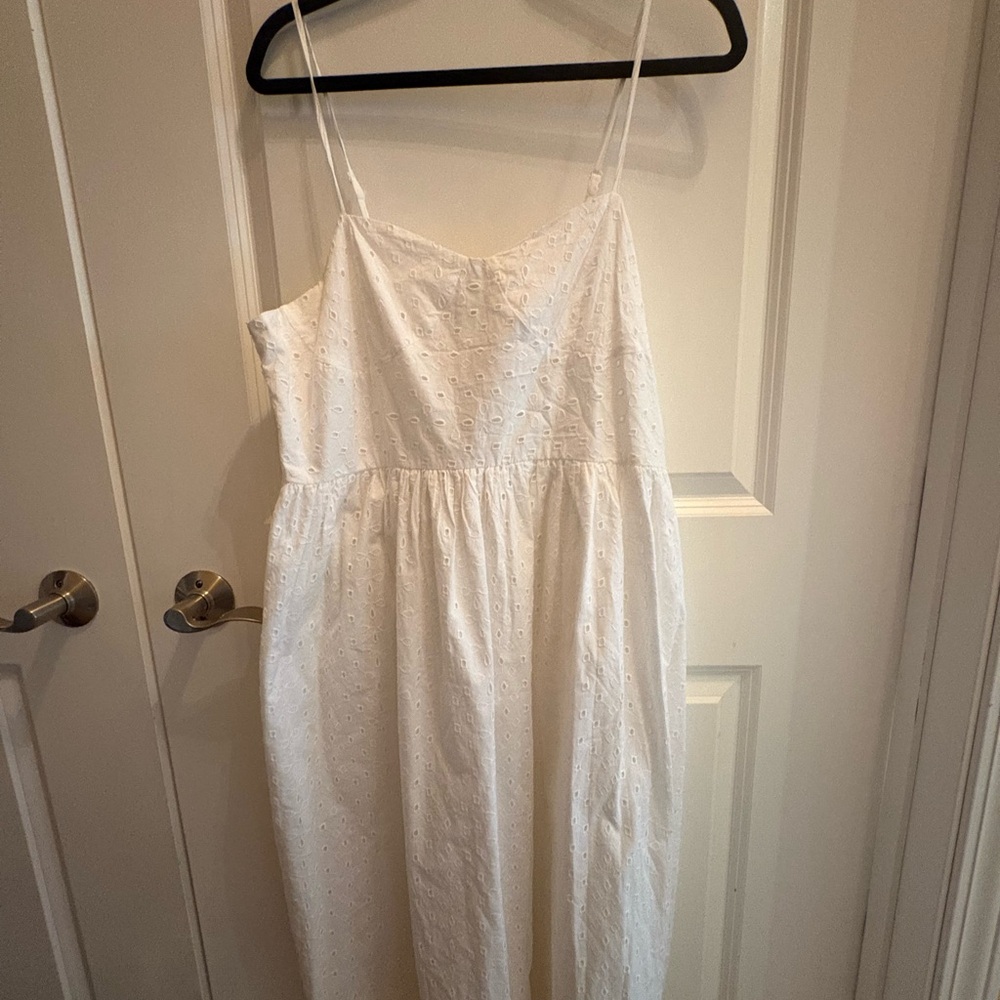 White Eyelet Sundress